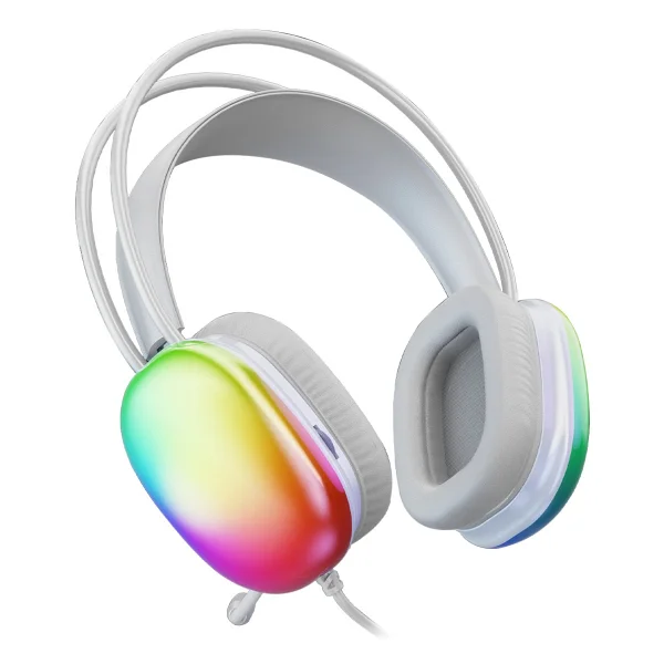 Lenovo Lecoo Ht409 RGB USB Kablolu Kulak Üstü Oyuncu Kulaklığı - Görsel 10