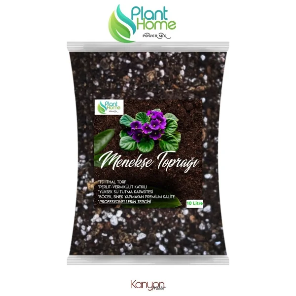Plant-Home 10 Litre Menekşe Toprağı - Sardunya Ve Salon Bitkisi Toprağı Karışımı - Görsel 3