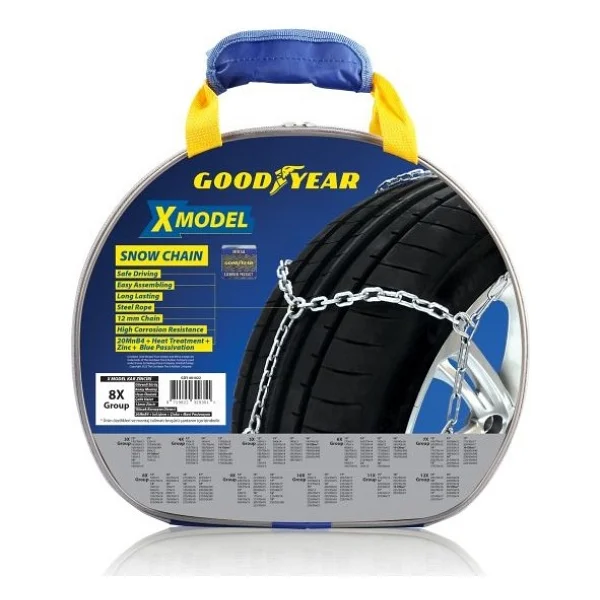 Goodyear Kar Zinciri Takmatik Ekstra Mukavemetli 8x3,20 Mm - Görsel 2