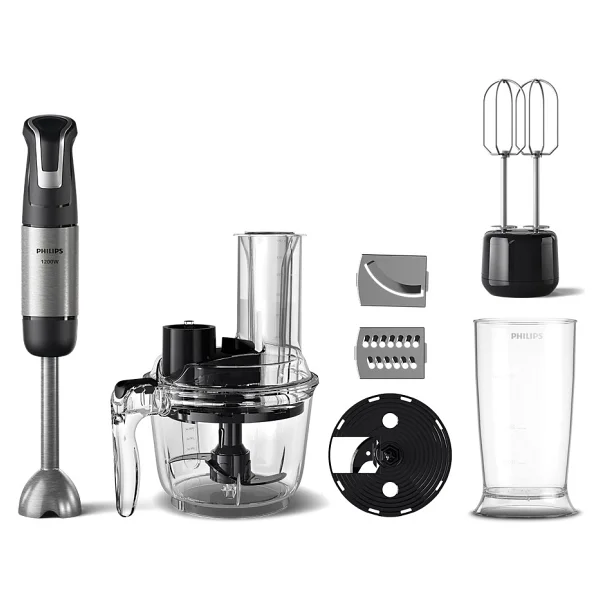 Philips Mutfak Robotu Çok Amaçlı Blender Seti 5000 Serısı1200 W 1.700 Ml Geniş Hazne Güçlü Turbo Motor - Siyah - Görsel 5
