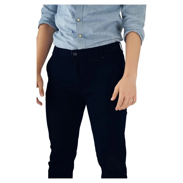Mutlu Kids Erkek Çocuk Gabardin Pantolon Siyah 15 Yaş - Görsel 5