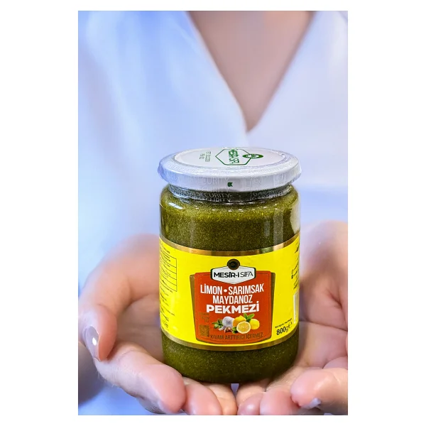 Mesir-İ Şifa Limon Sarımsak Maydonoz Pekmezi 800 Gr - Görsel 5