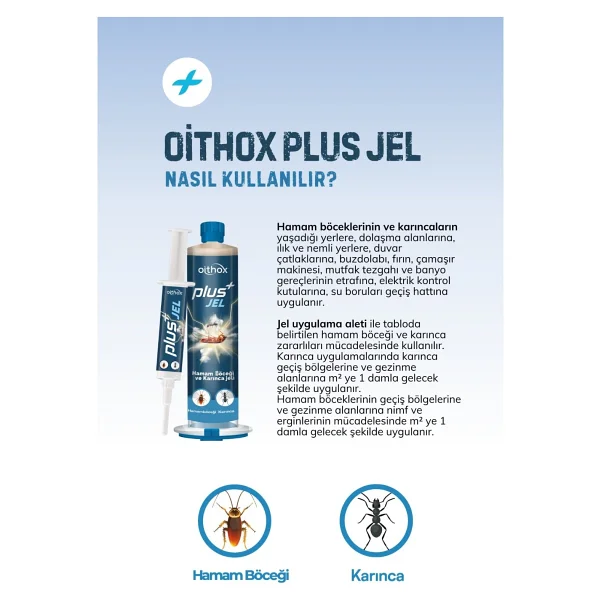 Oithox Plus Hamam Böceği Ve Karınca Jeli 5 Gr - Görsel 3