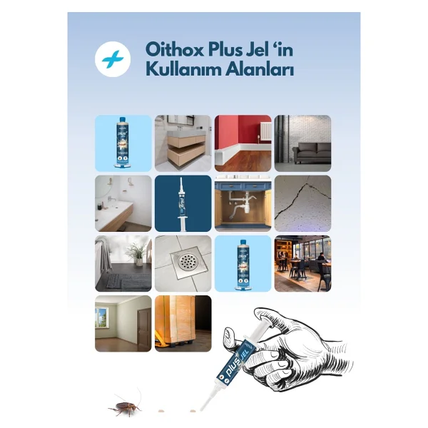 Oithox Plus Hamam Böceği Ve Karınca Jeli 5 Gr - Görsel 4