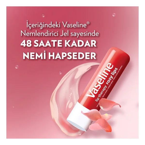 Vaseline Lip Therapy Rosy Dudak Balmı 4.8 Gr - Görsel 3