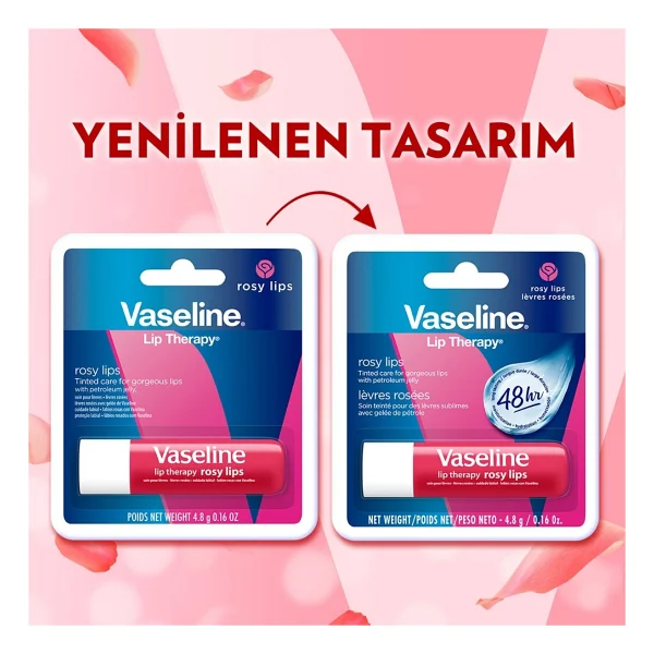 Vaseline Lip Therapy Rosy Dudak Balmı 4.8 Gr - Görsel 5