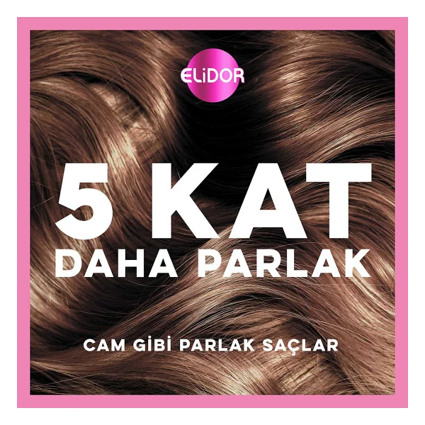 Elidor Ultra Işıltı Yoğun Parlaklık Duş Sonrası Saç Bakım Seti 2'li - Görsel 3