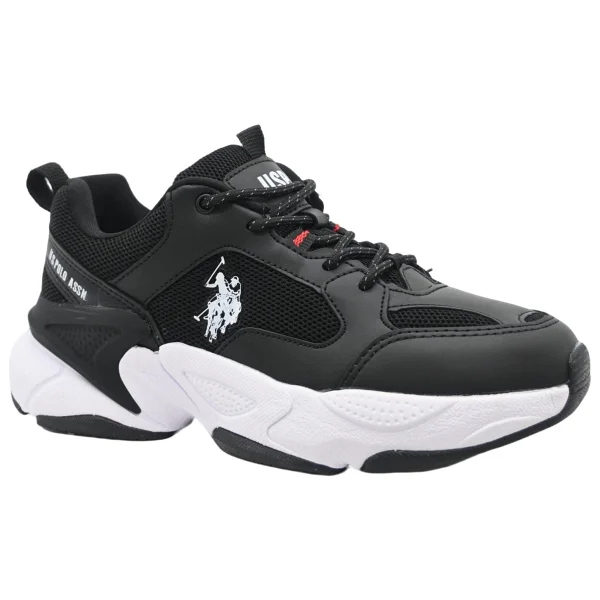 U.S. Polo Assn Maybe Siyah Kadın Sneaker - Görsel 8