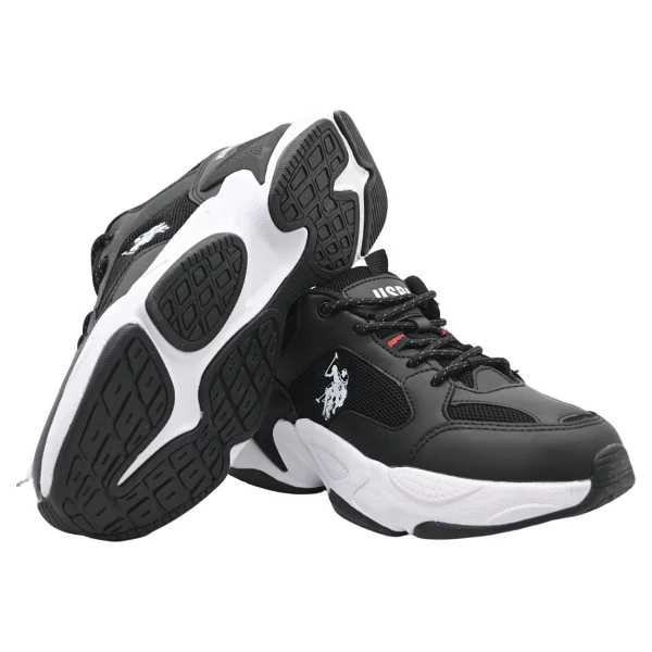 U.S. Polo Assn Maybe Siyah Kadın Sneaker - Görsel 9