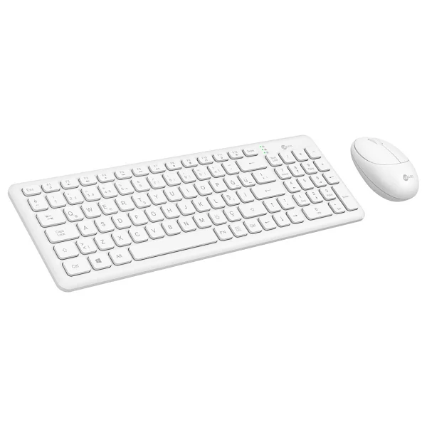 Lenovo Lecoo Kw204 Beyaz Kablosuz Klavye Mouse Seti - Görsel 10