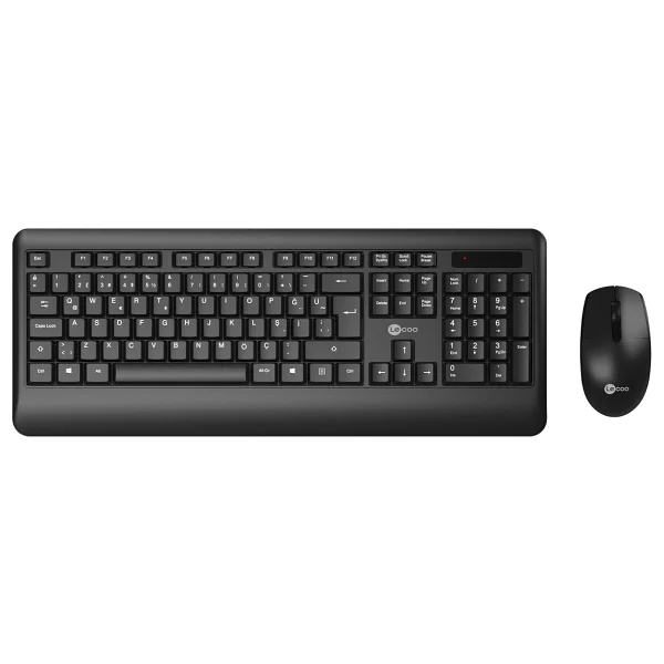 Lenovo Lecoo Kw202 Siyah Kablosuz Klavye Mouse Seti - Görsel 6