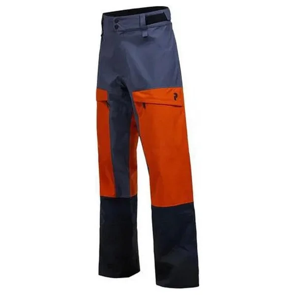 Peak performance g79000050 m gravity gore-tex 3l erkek kayak pantolonu - 2XL - Mavi - Görsel 2