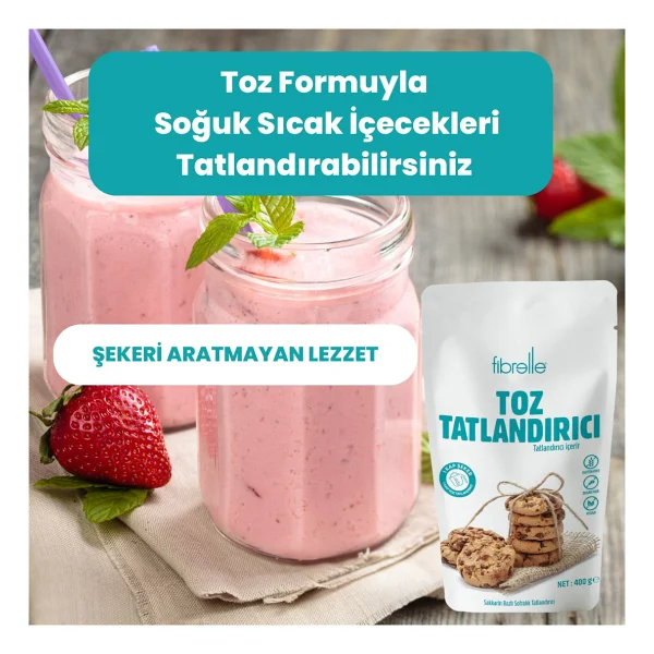 Fibrelle Toz Tatlandırıcı 400 Gr - Görsel 4