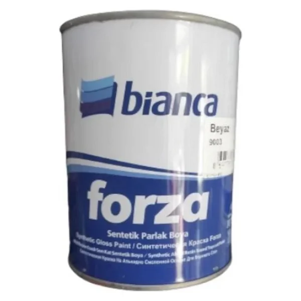 Bianca Forza Sentetik Ahşap & Metal Boyası Parlak 0.75 Kg Beyaz - Görsel 2
