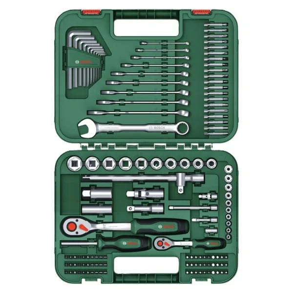 Bosch 1600a02z9b 132 Parça Gelişmiş Çok Amaçlı El Aleti Seti - Görsel 2