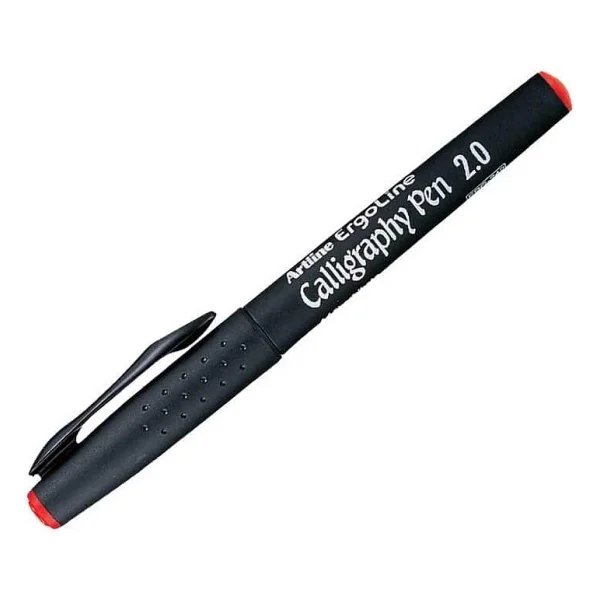 Artline Erg-242 2.0 Mm Kırmızı Kaligrafi Kalemi - Görsel 2