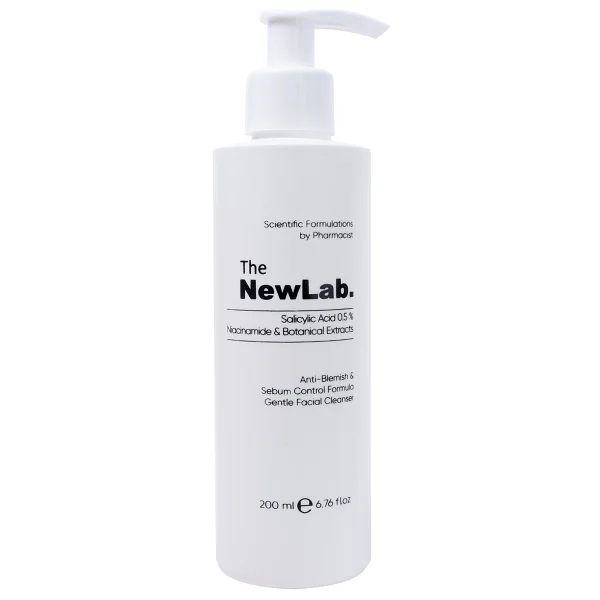 The Newlab Akne Karşıtı & Sebum Kontrol Yüz Temizleyici 200 Ml - Görsel 2