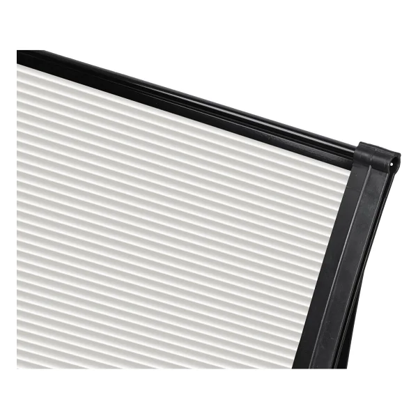 Gardenplast Crocus Kapı Pencere Üstü Pratik Sundurma 80x120 Cm -Şeffaf - Görsel 2