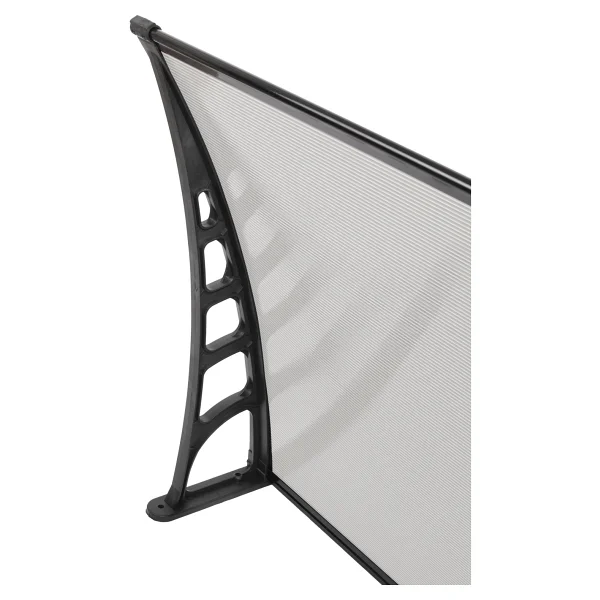Gardenplast Crocus Kapı Pencere Üstü Pratik Sundurma 80x120 Cm -Şeffaf - Görsel 4