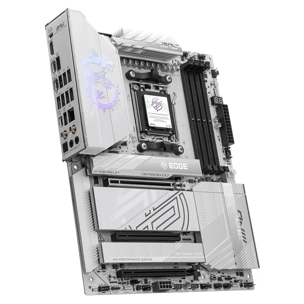 Msı Mpg X870e Edge Tı Wi-Fi AMD Am5 DDR5 Atx Anakart - Görsel 4