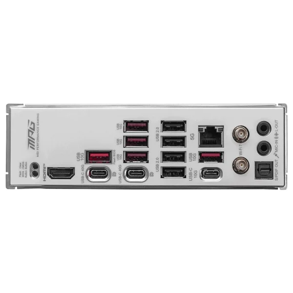 Msı Mpg X870e Edge Tı Wi-Fi AMD Am5 DDR5 Atx Anakart - Görsel 5