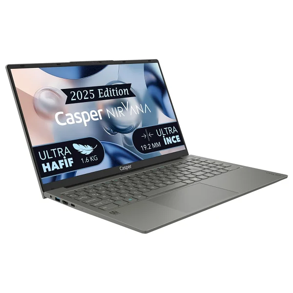 Casper Nirvana X600.7430-Bf00x-G-F Ryzen 5 7430u 16 GB 1 TB SSD Radeon Graphics 15.6" Full HD Notebook - Görsel 5
