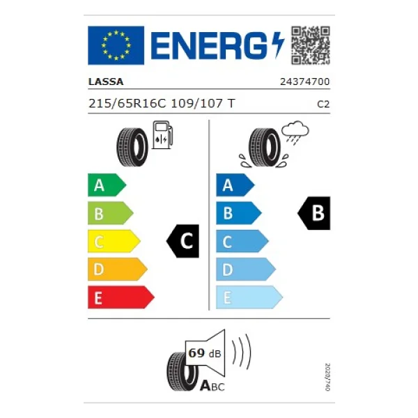 Lassa Transway 3 215/65 R16c 109/107t Yaz Lastiği - 2025 - Görsel 2