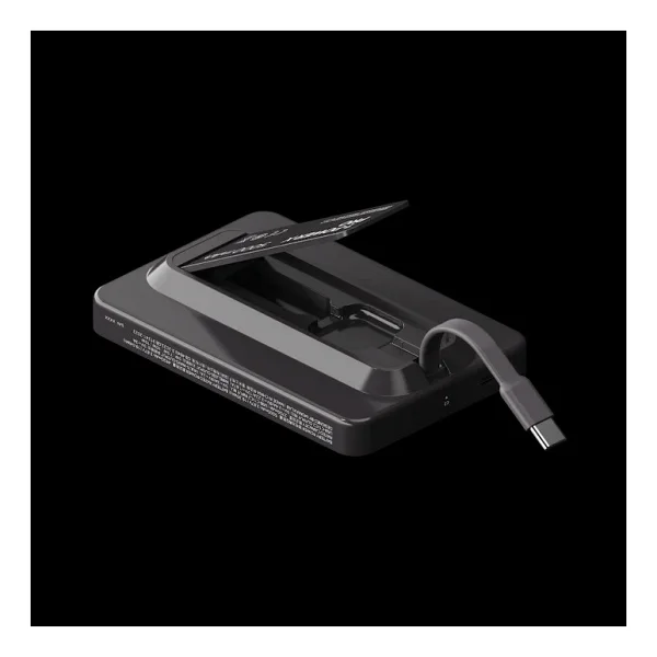 Momax 1-Power X Pro Siyah 5000 mAh Hızlı Şarj Kablosuz Powerbank - Görsel 4