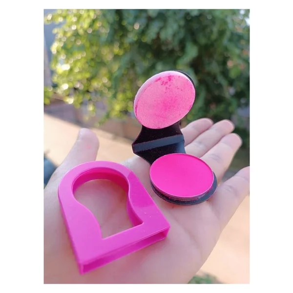 Eyer Shoping Saç Tebeşiri Saç Boyası Pembe - Görsel 2