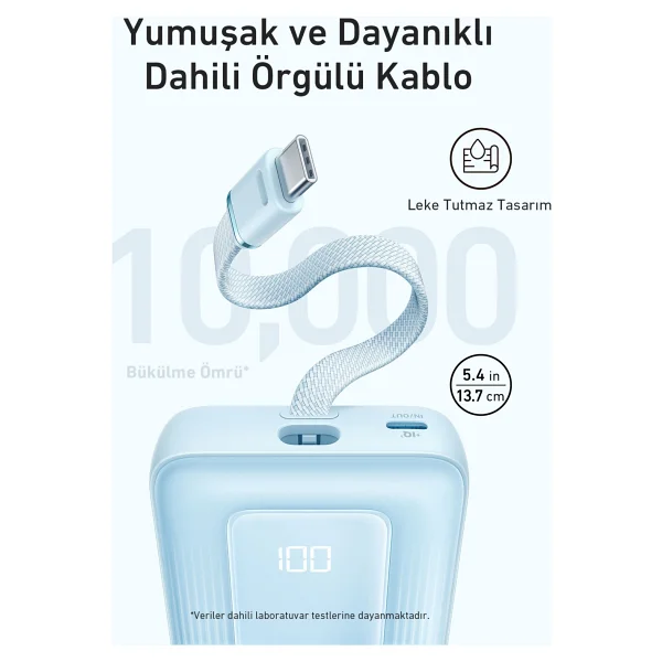 Anker Zolo A1688 10000 mAh Hızlı Şarj Powerbank - Görsel 6