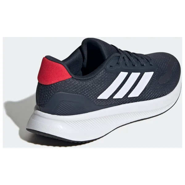 Adidas Runfalcon 5.0 Jı0873 Siyah-Beyaz-Kırmızı Erkek Koşu Ayakkabısı - Görsel 3