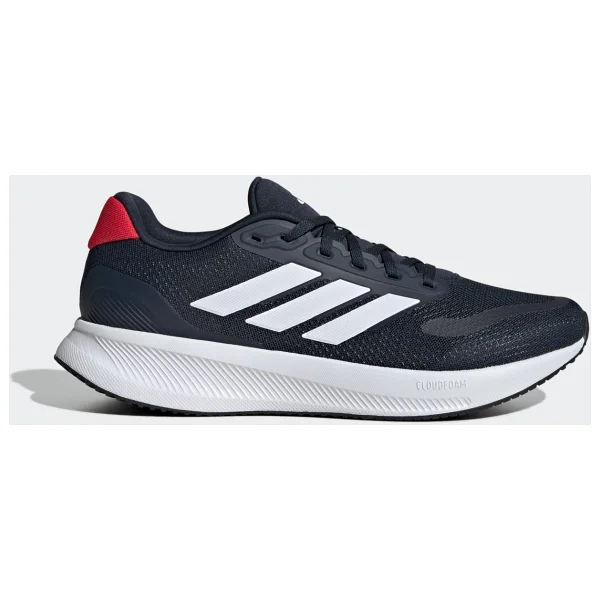 Adidas Runfalcon 5.0 Jı0873 Siyah-Beyaz-Kırmızı Erkek Koşu Ayakkabısı - Görsel 10