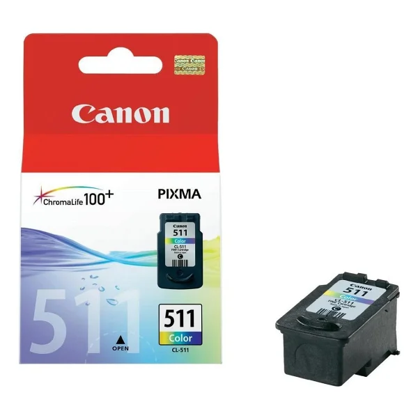 Canon Cl-511 Renkli Kartuş - Görsel 3
