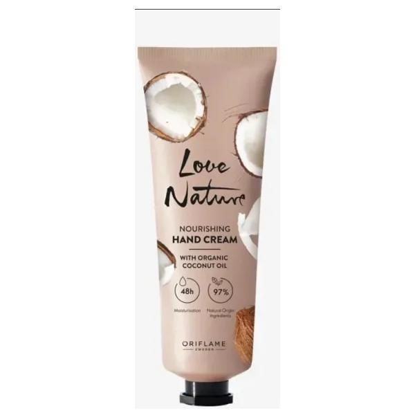 Oriflame Love Nature Organik Hindistan Cevizi Yağı Içeren Nemlendirici El Kremi - Görsel 4
