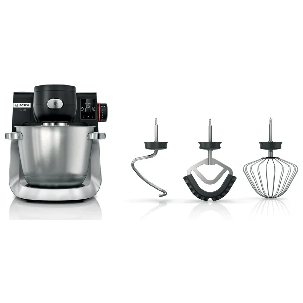 Bosch Serie 6 Kitchen Machine With Scale 1600 W Siyah - Görsel 9