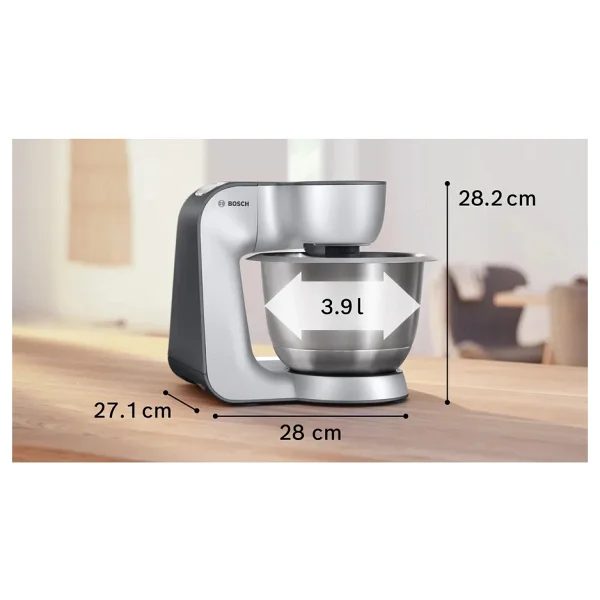 Bosch Serie 4 Mum58359 1000 W 3.9 Lt Mutfak Şefi - Görsel 2