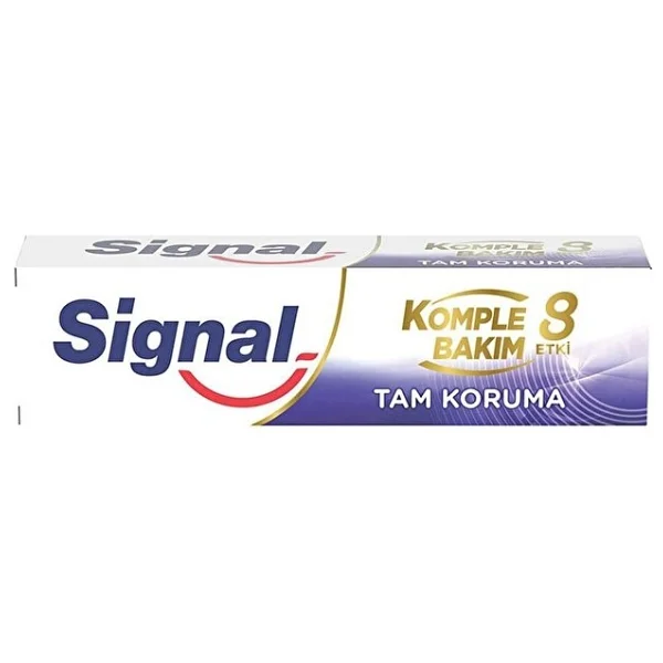 Signal Komple Bakım 8 Etki Tam Koruma 75 Ml Florürlü Diş Macunu - Görsel 2