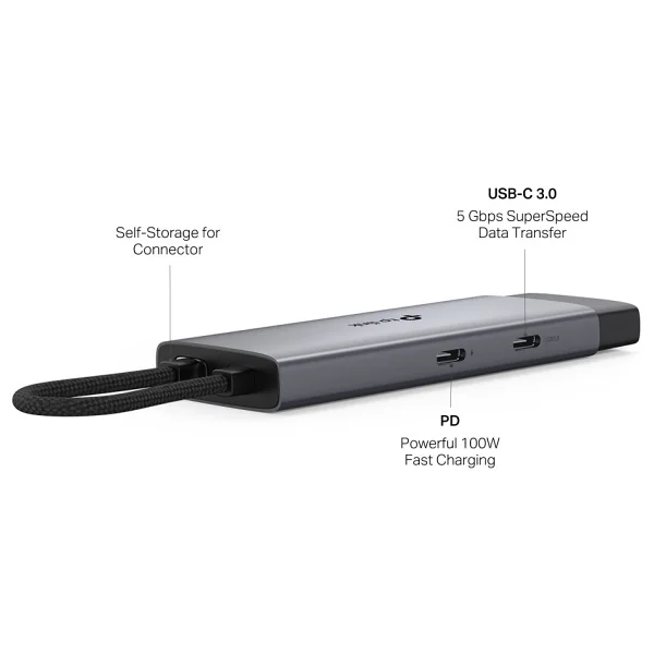 Tp-Link Uh5020c Laptop Docking Station - Görsel 5