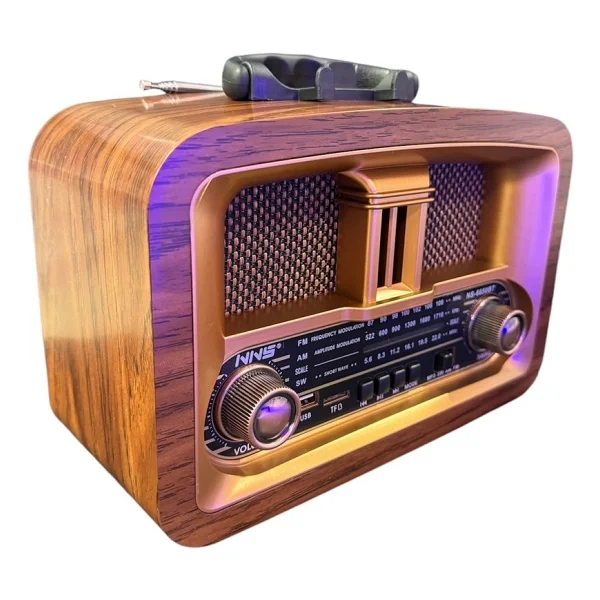 Nns NS6650BT Bluetooth Nostaljik Radyo - Görsel 3