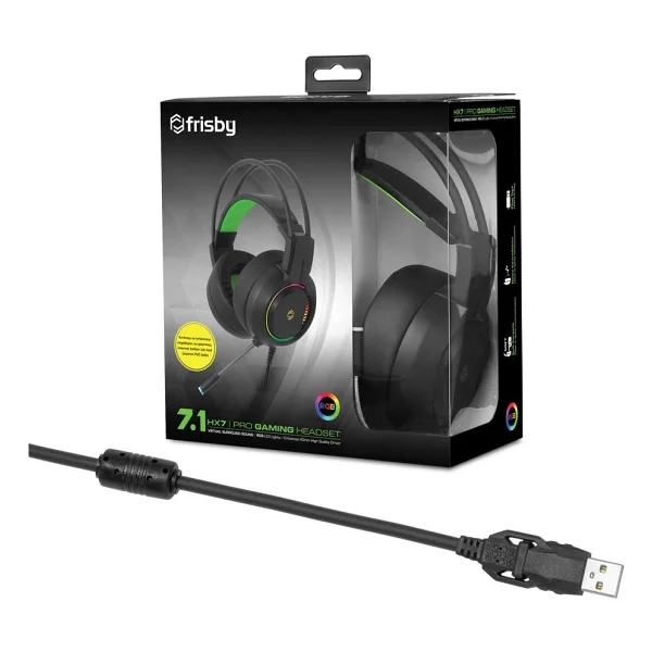 Frisby HX-7 Pro 7.1 RGB Mikrofonlu Oyuncu Kulaklığı - Görsel 4