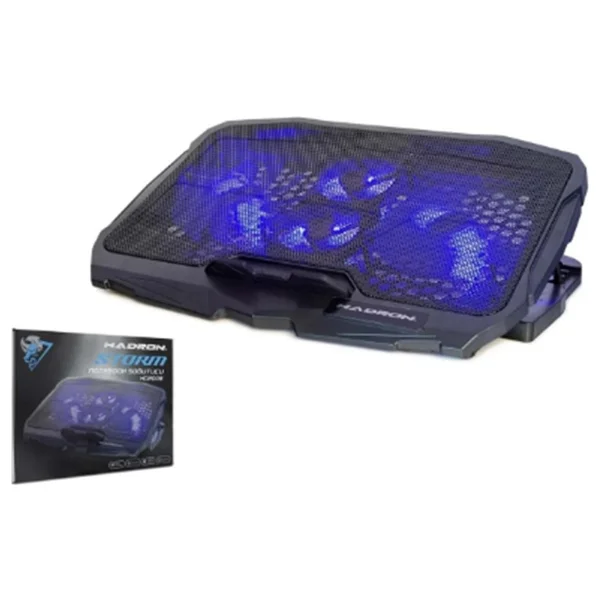 Hadron HD2008 4 Led Fanlı USB 2.0 9"-17" Laptop Soğutucu - Görsel 2