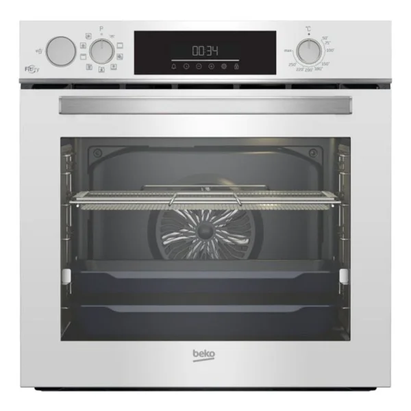 Beko Bfc631b-Bocdk6510ewb-Bde6062b Beyaz Cam Buhar Destekli Fitfry Wok Gözlü Ankastre Set - Görsel 2