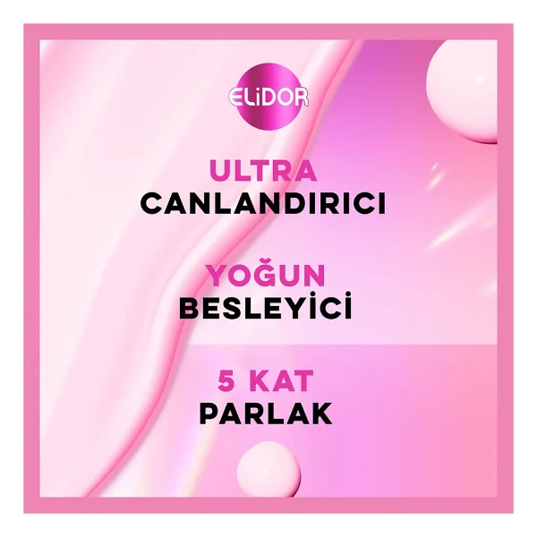 Elidor Glycol + Vita C Ultra Işıltı 100 400 Ml Şampuan - Görsel 5