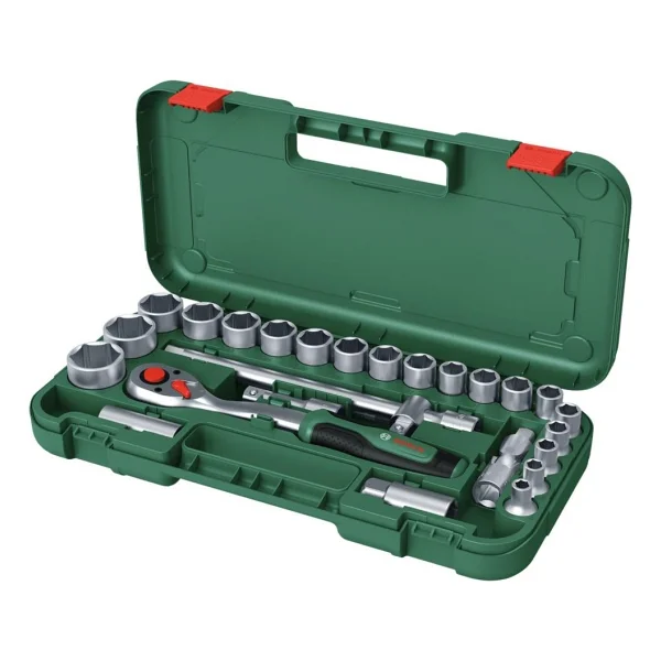 Bosch 1600a02z9f 1/2'' Cırcırlı 25 Parça Lokma Takımı - Görsel 3