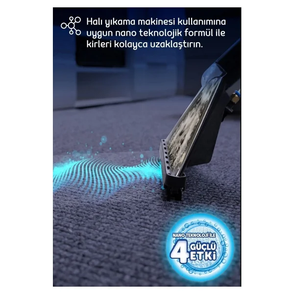 Fakir Deluxe Süpürme ve Halı Yıkama Makinesi - Güçlü Vakum ve Derinlemesine Temizlik - Yeşil - Görsel 6
