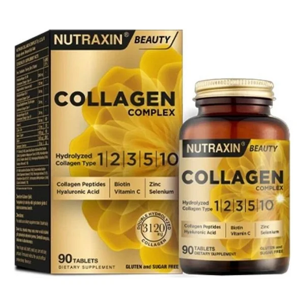 Nutraxin Collagen Complex 90 Tablet - Görsel 9