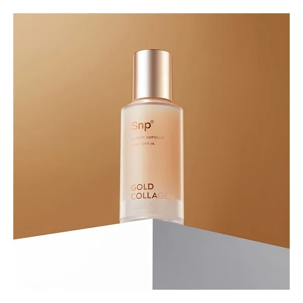 SNP Gold Collagen Ampul 50 ml Yüz Serumu - Görsel 3