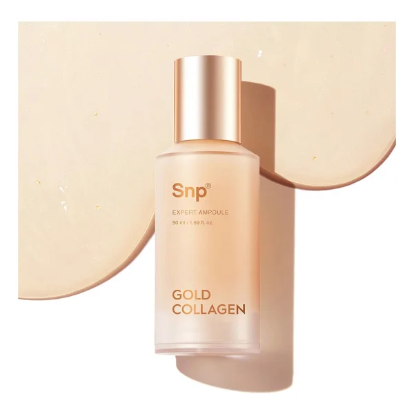 SNP Gold Collagen Ampul 50 ml Yüz Serumu - Görsel 4