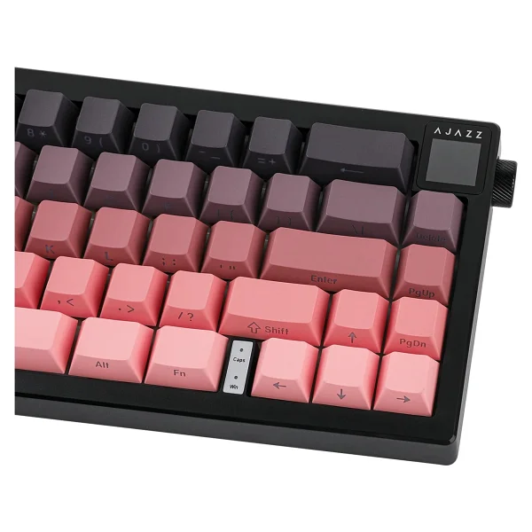 Ajazz Ak650 Pembe RGB %65 Tkl Dream Switch Kablolu/Kablosuz Mekanik Oyuncu Klavyesi - Görsel 4