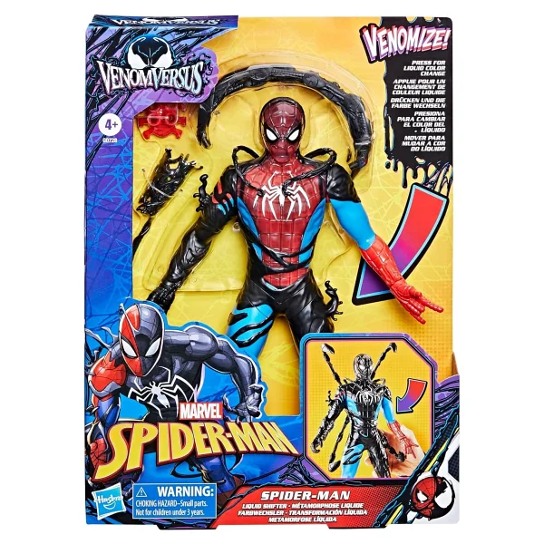 Marvel Spider-Man Venomversus Liquid Shifter Figür G0728 - Görsel 7